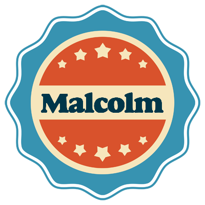 Malcolm labels logo