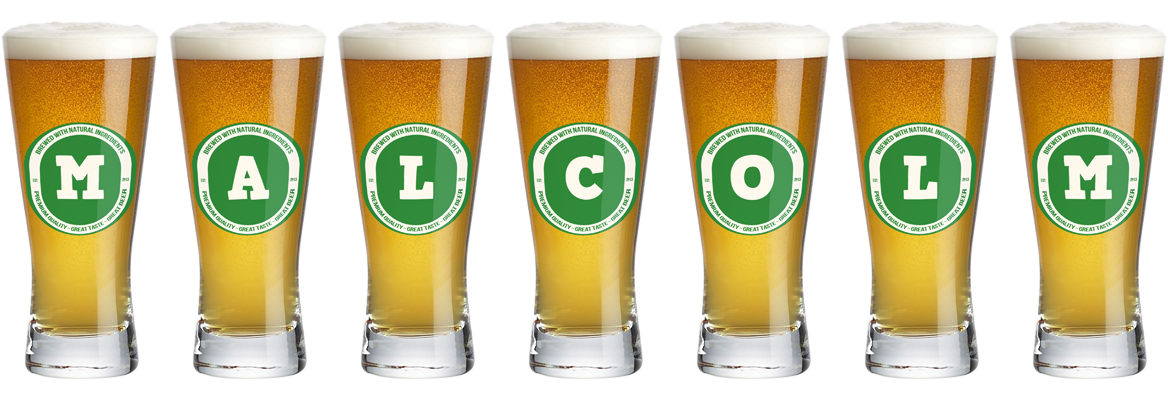 Malcolm lager logo