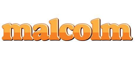 Malcolm orange logo