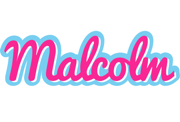 Malcolm popstar logo
