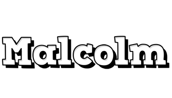 Malcolm snowing logo