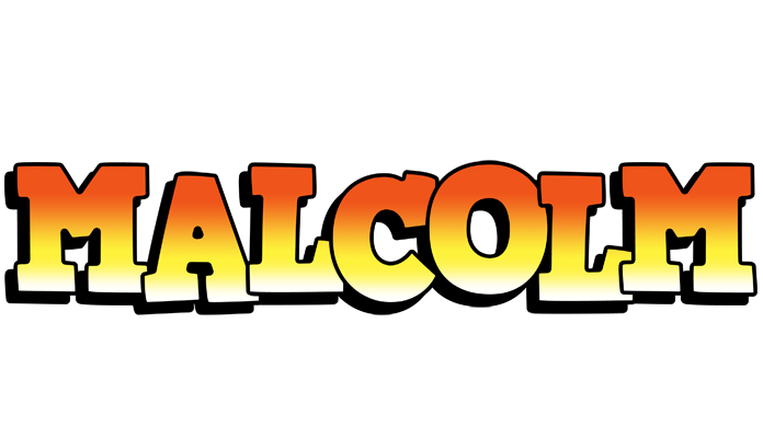 Malcolm sunset logo