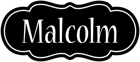 Malcolm welcome logo