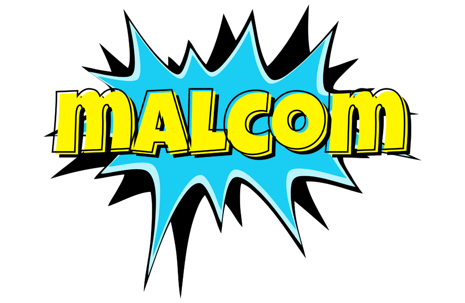 Malcom amazing logo