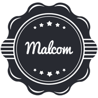 Malcom badge logo