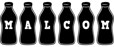 Malcom bottle logo