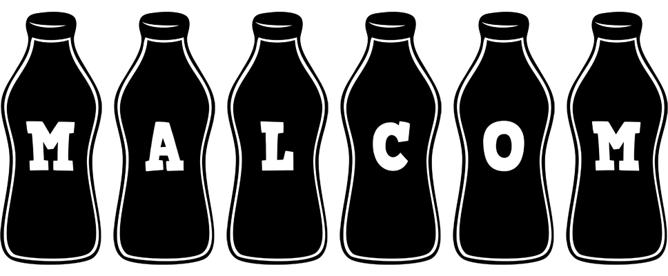 Malcom bottle logo