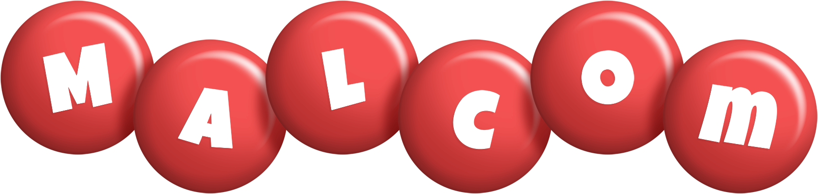 Malcom candy-red logo