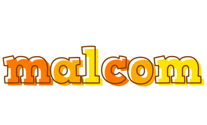 Malcom desert logo
