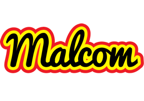 Malcom flaming logo