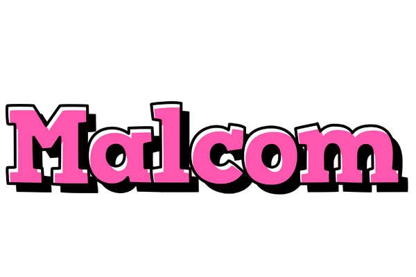 Malcom girlish logo