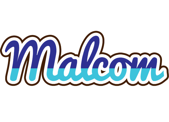 Malcom raining logo