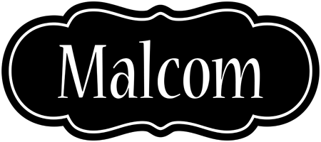 Malcom welcome logo