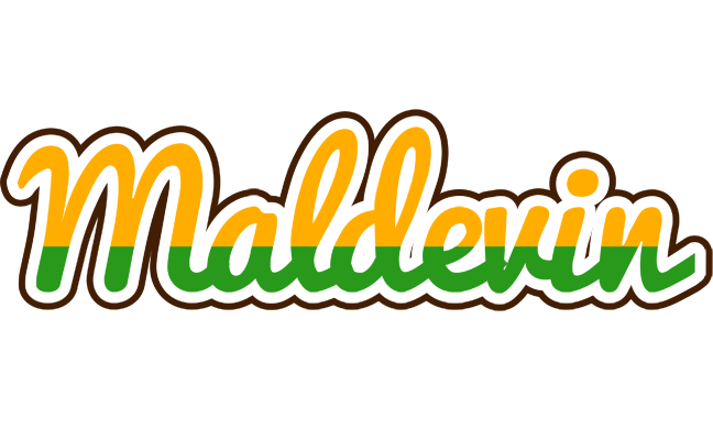 Maldevin banana logo
