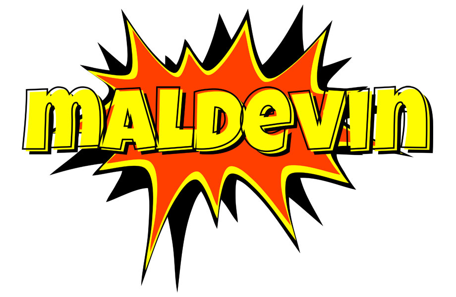 Maldevin bazinga logo