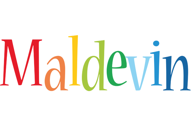 Maldevin birthday logo