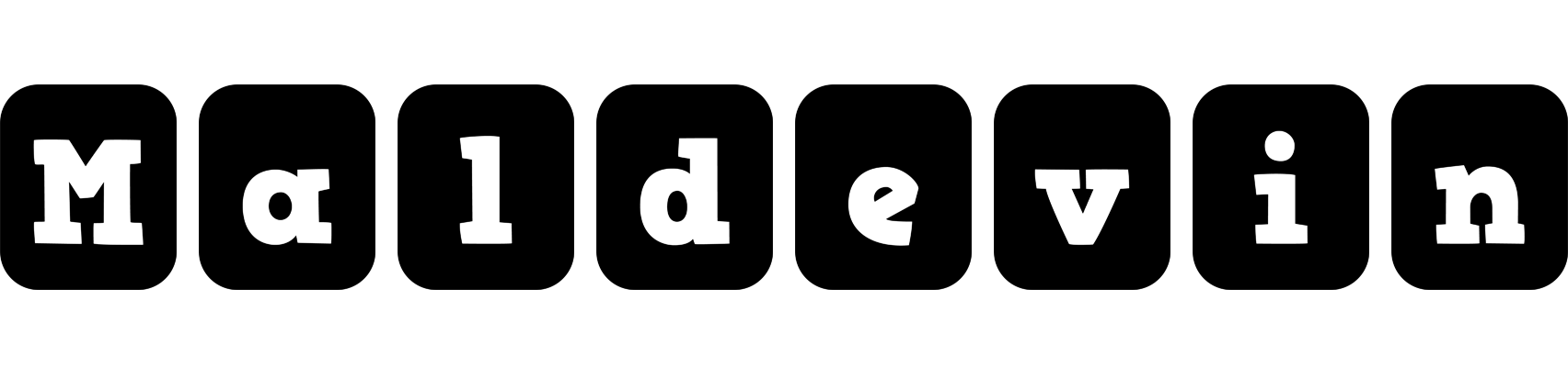 Maldevin box logo