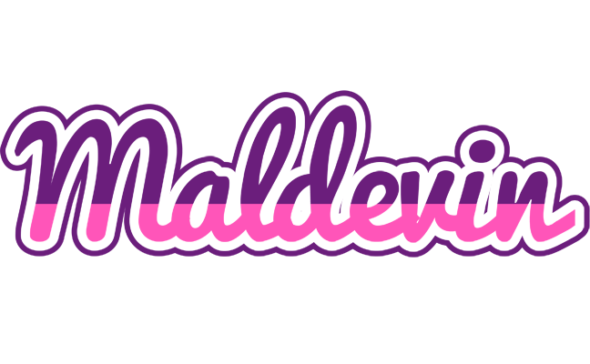 Maldevin cheerful logo