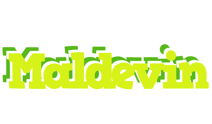 Maldevin citrus logo