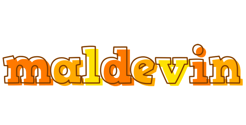 Maldevin desert logo
