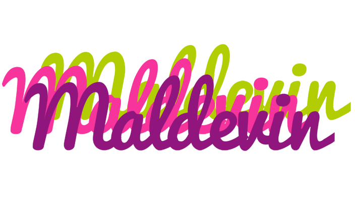 Maldevin flowers logo