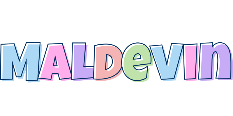 Maldevin pastel logo