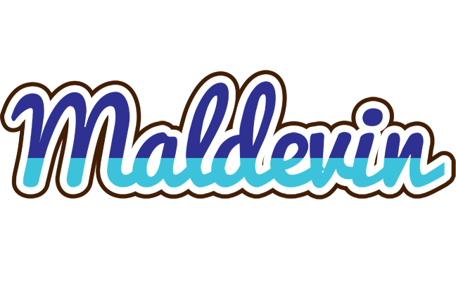 Maldevin raining logo