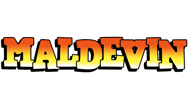 Maldevin sunset logo