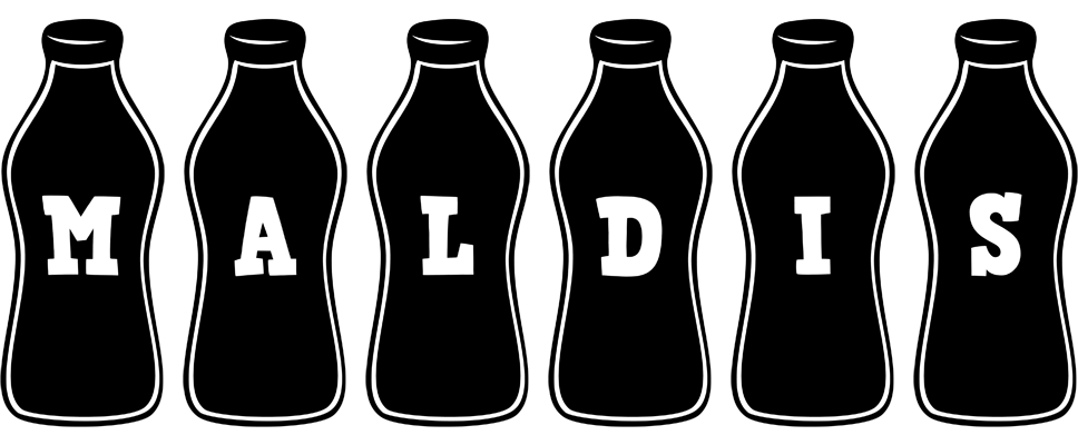 Maldis bottle logo