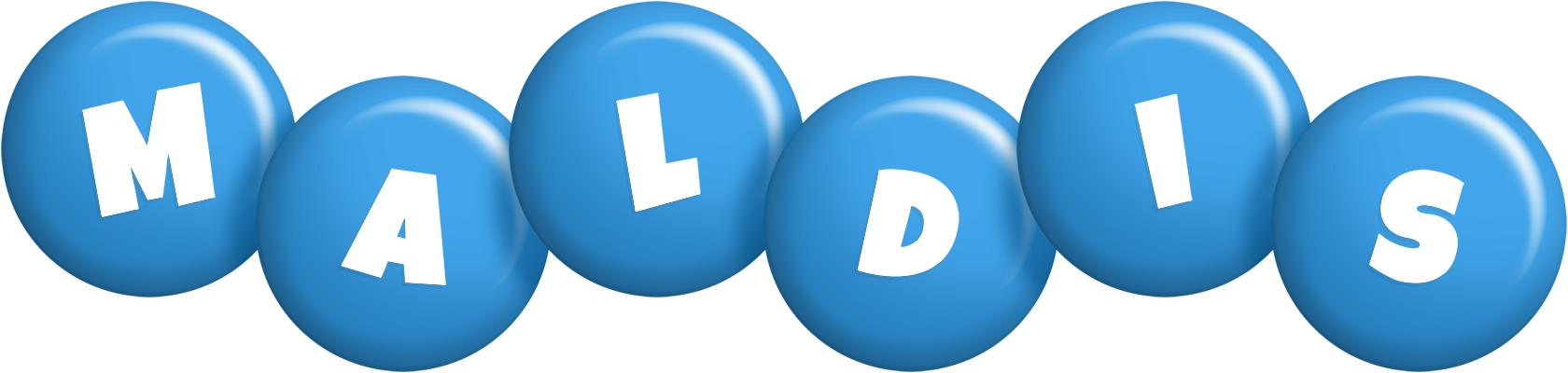 Maldis candy-blue logo