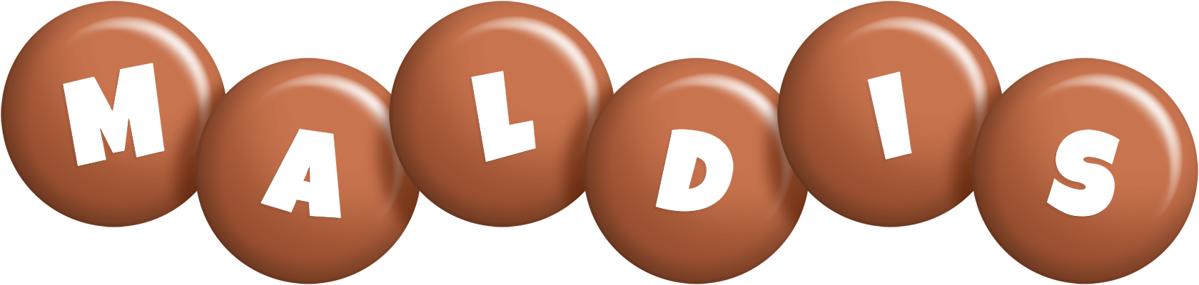 Maldis candy-brown logo
