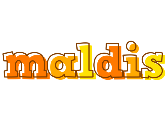 Maldis desert logo
