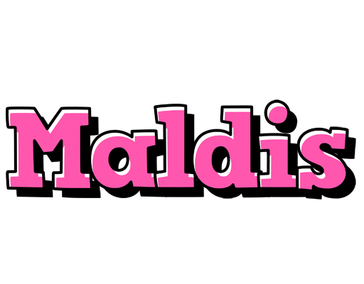 Maldis girlish logo
