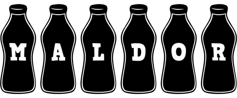 Maldor bottle logo