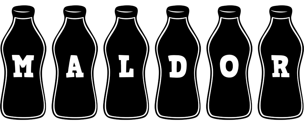 Maldor bottle logo