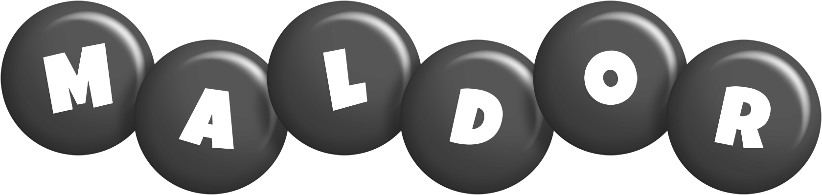 Maldor candy-black logo