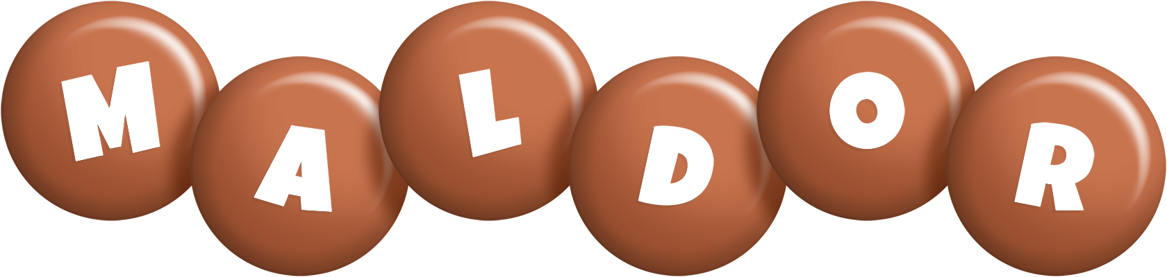 Maldor candy-brown logo