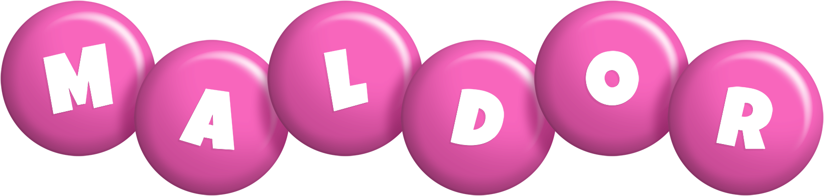 Maldor candy-pink logo