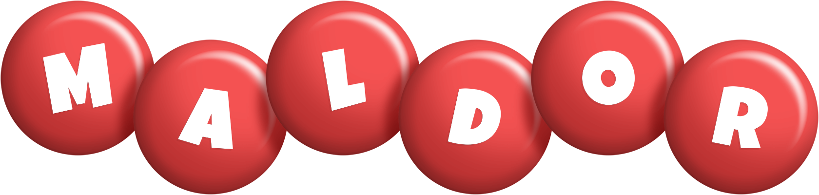Maldor candy-red logo