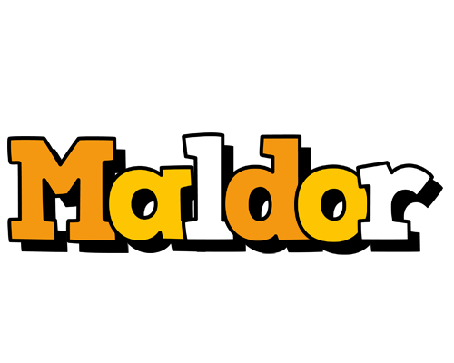 Maldor cartoon logo