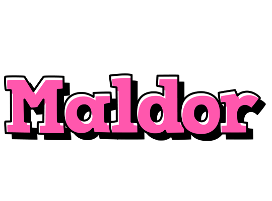 Maldor girlish logo