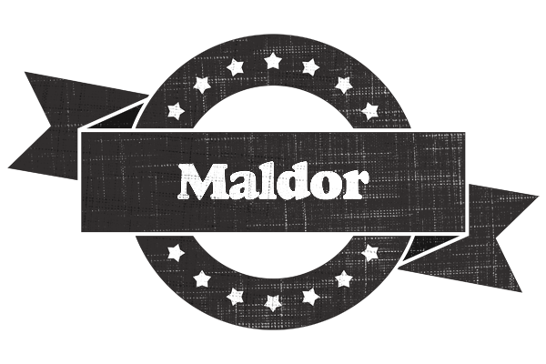 Maldor grunge logo