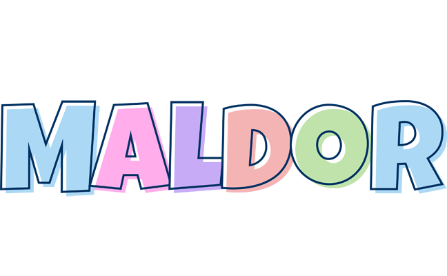 Maldor pastel logo