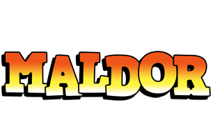 Maldor sunset logo