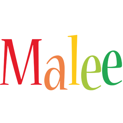 Malee birthday logo