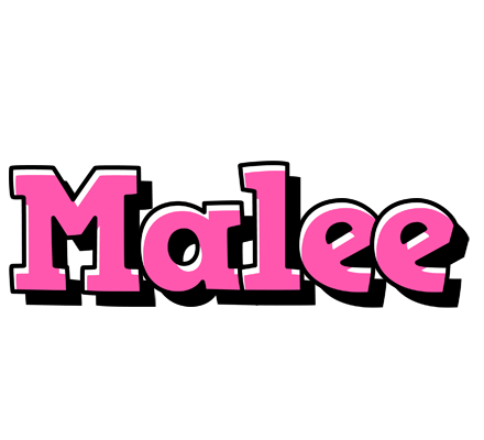 Malee girlish logo