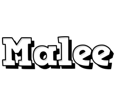 Malee snowing logo