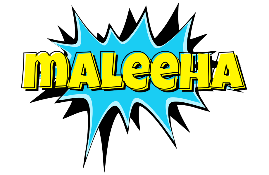 Maleeha amazing logo