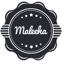 Maleeha badge logo