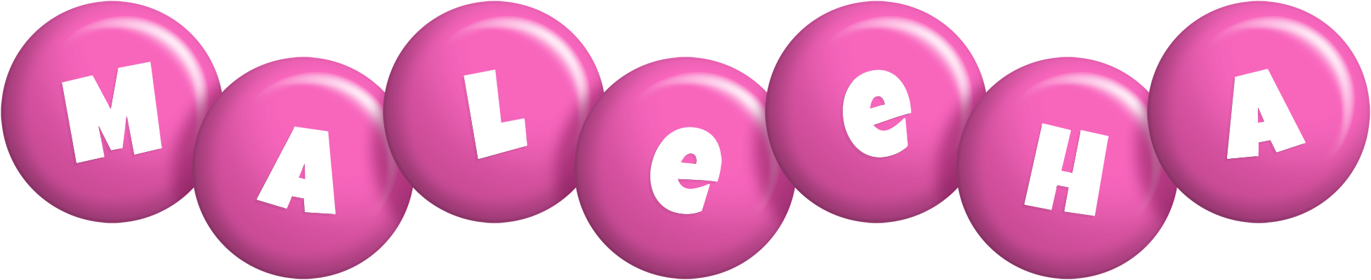 Maleeha candy-pink logo